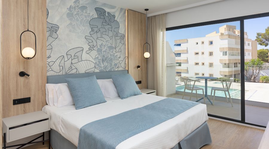 Doppelzimmer mit seitlichem Meerblick hotel palia tropico playa